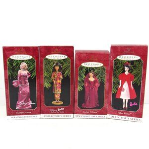 Hallmark Keepsake Ornament Christmas Collector's Series  Lot of 4 Read